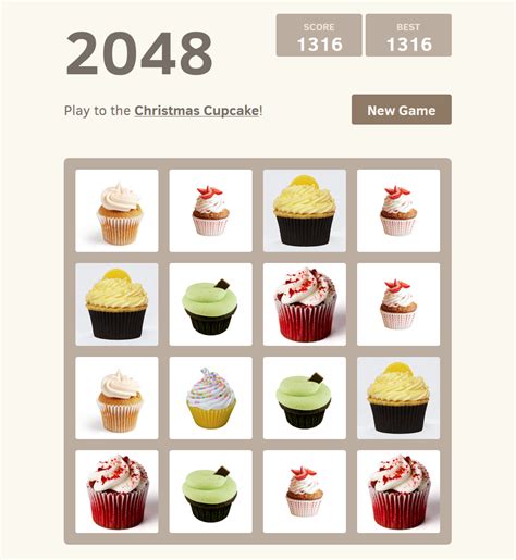 2048 CUPCAKES